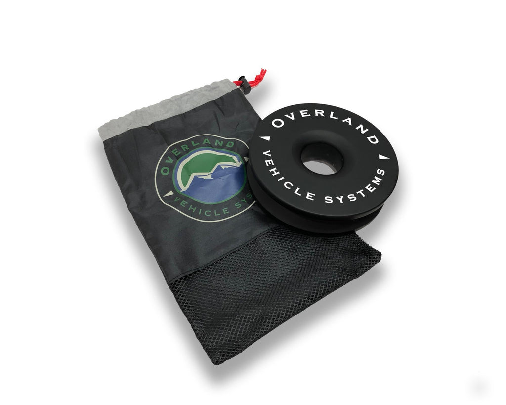 Soft Shackle Recovery Ring Combo Pack - 45,000 lb - Black Overland Vehicle Systems - Overland Vehicle Systems 19-6580 HYDZ_19-6580