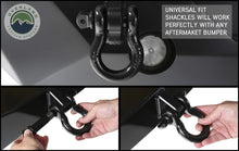 Load image into Gallery viewer, Recovery Shackle 19010201 3/4 4.75 Ton Black Sold In Pairs Overland Vehicle Systems