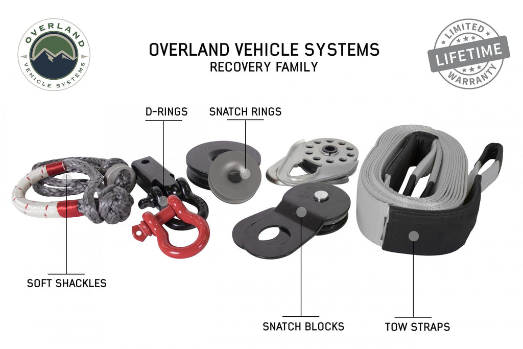 Buy Overland Vehicle Systems Recovery Shackle D Ring 3/4 Inch 4.75 Ton Grey Overland Vehicle Systems - Overland Vehicle Systems 19010206 HYDZ_19010206