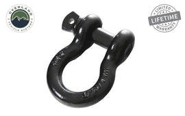Recovery Shackle 19019901 3/4 4.75 Ton Black Overland Vehicle Systems - Overland Vehicle Systems 19019901 HYDZ_19019901