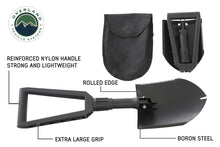 Load image into Gallery viewer, Multi Functional Military Style Utility Shovel for extreme Overland Vehicle Systems
