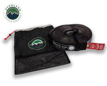 Load image into Gallery viewer, Tow Strap 20000 lbs - 2 x 30' Gray With Black Ends Overland Vehicle Systems