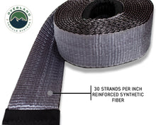 Load image into Gallery viewer, Tow Strap 30 30,000 lb. 3 x 30&#39; Gray Storage Bag Overland Vehicle Systems - Overland Vehicle Systems 19069916 HYDZ_19069916