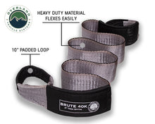 Load image into Gallery viewer, Tree Saver Tow Strap 40,000 lb. Gray With Storage Bag Overland Vehicle Systems - Overland Vehicle Systems 19079916 HYDZ_19079916