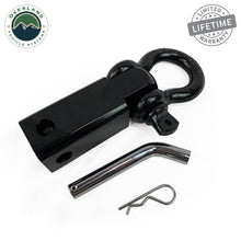 Load image into Gallery viewer, Receiver Hitch D-Ring Receiver Mount Recovery Shackle Overland Vehicle Systems