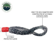 Load image into Gallery viewer, Soft Shackle Recovery 41,000 lb. With Loop &amp; Abrasive Sleeve Overland Vehicle Systems