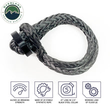 Load image into Gallery viewer, Shop Overland Vehicle Systems 7/16 Inch Soft Shackle With Collar Overland Vehicle Systems