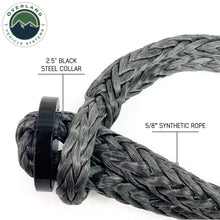 Load image into Gallery viewer, Soft Shackle Recovery 5/8 44,500 lb. With Collar Overland Vehicle Systems - Overland Vehicle Systems 19159919 HYDZ_19159919