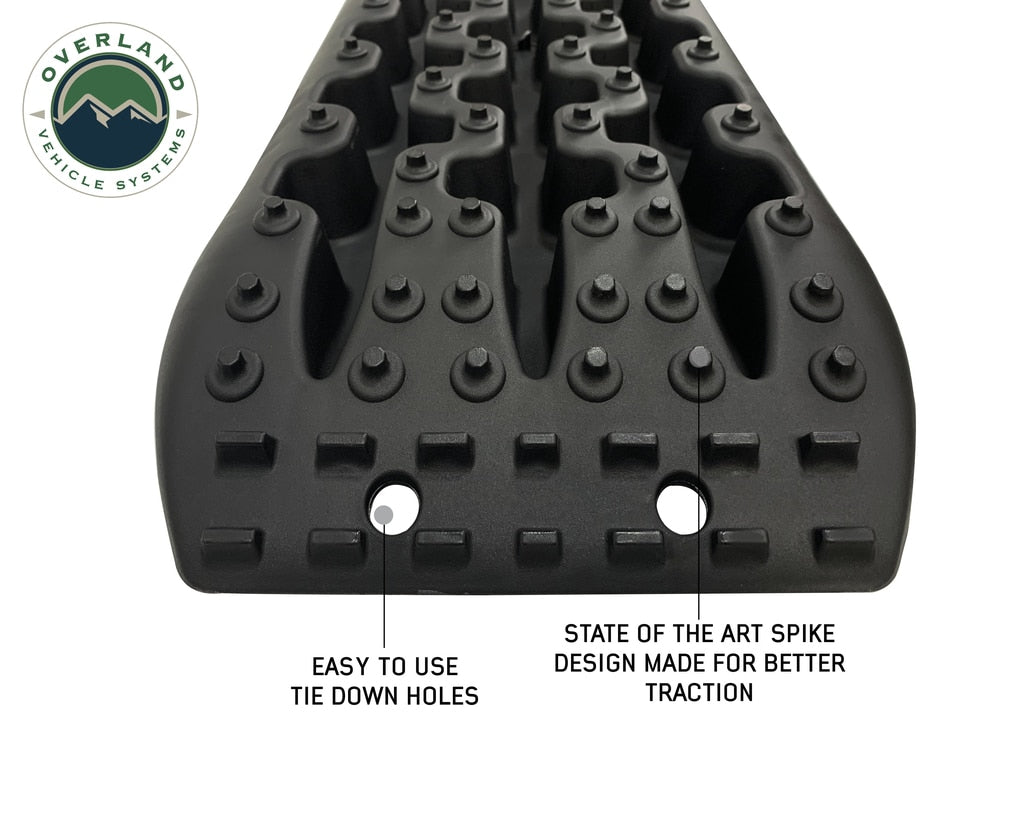 Recovery Ramps for 4WDs Gray/Black Universal + Storage Bag Overland Vehicle Systems