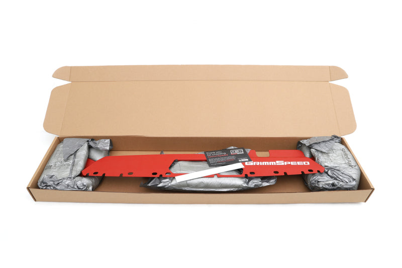 GrimmSpeed 15+ Subaru WRX/STI Radiator Shroud - Red GRM096042