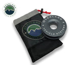Recovery Snatch Ring 4.00 41,000 lb. Gray With Storage Bag Overland Vehicle Systems  -  Overland Vehicle Systems 19230003