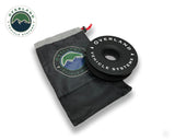 Recovery Ring 6.25 Inch 45,000 lb. Black With Storage Bag Overland Vehicle Systems  -  Overland Vehicle Systems 19240004