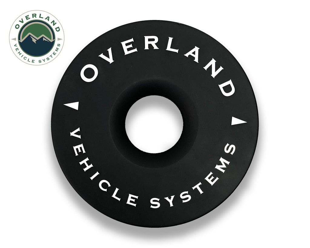 Recovery Ring 6.25 Inch 45,000 lb. Black With Storage Bag Overland Vehicle Systems - Overland Vehicle Systems 19240004 HYDZ_19240004