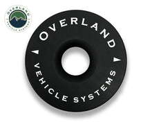 Load image into Gallery viewer, Recovery Ring 6.25 Inch 45,000 lb. Black With Storage Bag Overland Vehicle Systems - Overland Vehicle Systems 19240004 HYDZ_19240004