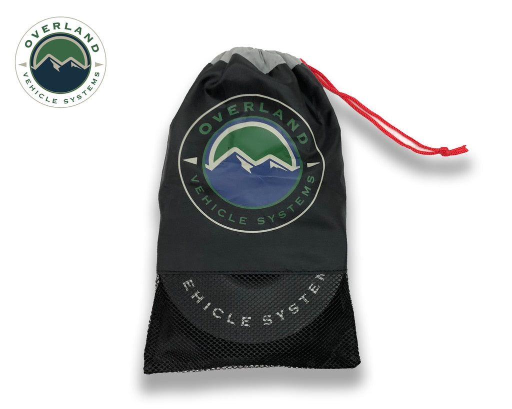 Recovery Ring 6.25 Inch 45,000 lb. Black With Storage Bag Overland Vehicle Systems - Overland Vehicle Systems 19240004 HYDZ_19240004