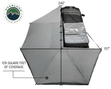 Load image into Gallery viewer, Nomadic Awning 270 Degree - Driver Side Dark Gray Overland Vehicle Systems - Overland Vehicle Systems 19519907 HYDZ_19519907