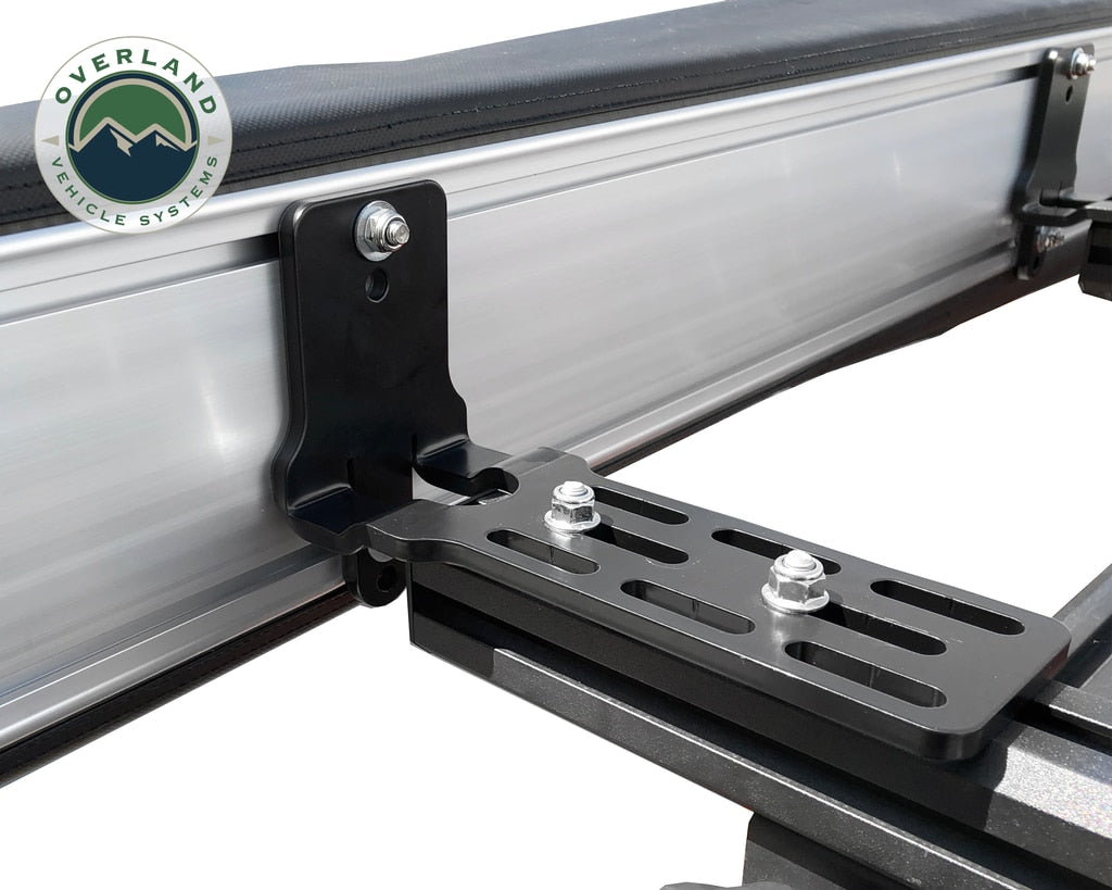 Nomadic Awning 270 Degree - Passenger Side Dark Gray Awning Overland Vehicle Systems - Overland Vehicle Systems 19529907 HYDZ_19529907