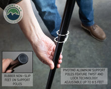 Load image into Gallery viewer, Nomadic Awning 270 Degree - Passenger Side Dark Gray Awning Overland Vehicle Systems