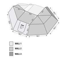 Load image into Gallery viewer, Nomadic Awning 270 Awning with Walls - Driver side Overland Vehicle Systems