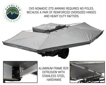Load image into Gallery viewer, Nomadic Awning 270 Awning with Walls Passenger Overland Vehicle Systems - Overland Vehicle Systems 19549907 HYDZ_19549907