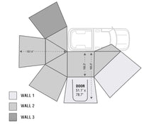 Load image into Gallery viewer, Nomadic Awning 270 Awning with Walls Passenger Overland Vehicle Systems - Overland Vehicle Systems 19549907 HYDZ_19549907