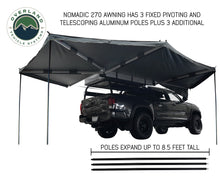 Load image into Gallery viewer, Nomadic Awning 270 Awning with Walls Passenger Overland Vehicle Systems