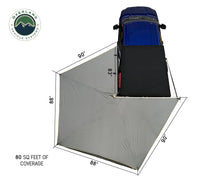 Load image into Gallery viewer, 270 Degree Awning Free Standing - Nomadic 270 LT - Dark Gray Overland Vehicle Systems - Overland Vehicle Systems 19559907 HYDZ_19559907