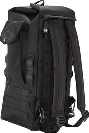 Burly Brand Voyager Sissy Bar Backpack - Black BURB15-1013B