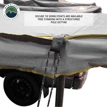 Load image into Gallery viewer, HD Nomadic 180 LTE - Awning, Grey Body, Green Trim and Black Travel Cover Overland Vehicle Systems - Overland Vehicle Systems 19609917 HYDZ_19609917