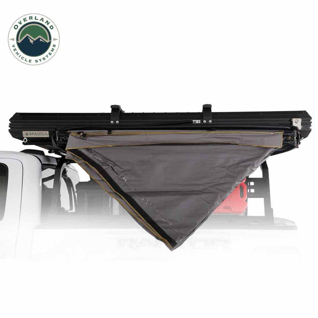 HD Nomadic 180 LTE - Awning, Grey Body, Green Trim and Black Travel Cover Overland Vehicle Systems - Overland Vehicle Systems 19609917 HYDZ_19609917
