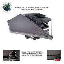 Load image into Gallery viewer, HD Nomadic 180 LTE - Awning, Grey Body, Green Trim and Black Travel Cover Overland Vehicle Systems - Overland Vehicle Systems 19609917 HYDZ_19609917