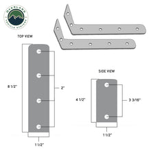 Load image into Gallery viewer, Nomadic 270 LTE Driver Side 270 Degree Awning Premium Overland Vehicle Systems - Overland Vehicle Systems 19679907 HYDZ_19679907