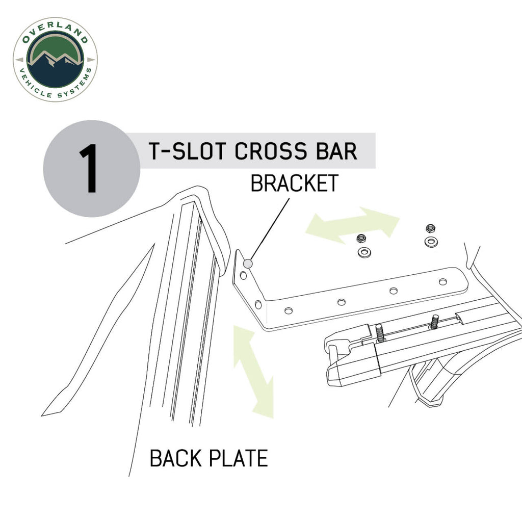 Nomadic 270 LTE Passenger Side 270 Degree Awning Overland Vehicle Systems - Overland Vehicle Systems 19689909 HYDZ_19689909