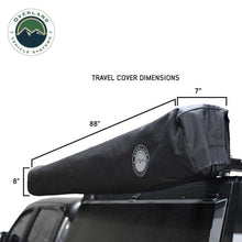 Load image into Gallery viewer, XD Nomadic 270 - Awning W/Lights and Black Out , Driver Side, Black Body, Black Trim and Black Travel Cover Overland Vehicle Systems - Overland Vehicle Systems 19690001 HYDZ_19690001