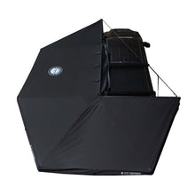 Load image into Gallery viewer, XD Nomadic 270 - Awning W/Lights and Black Out , Passenger Side, Black Body, Black Trim and Black Travel Cover Overland Vehicle Systems - Overland Vehicle Systems 19690002 HYDZ_19690002