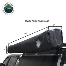Load image into Gallery viewer, XD Nomadic 270 - Awning W/Lights and Black Out , Passenger Side, Black Body, Black Trim and Black Travel Cover Overland Vehicle Systems