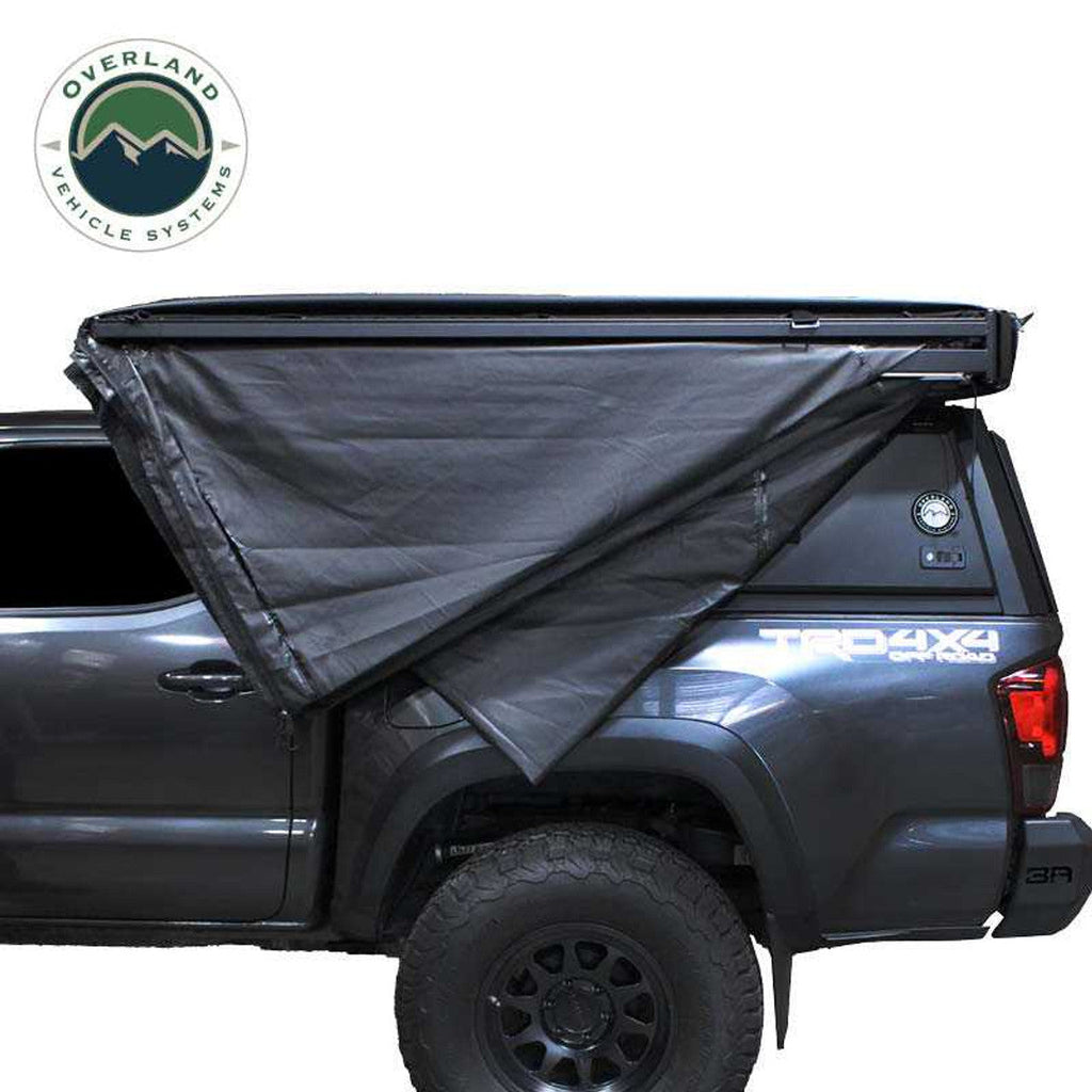 XD Nomadic 270 - Awning W/Lights and Black Out , Passenger Side, Black Body, Black Trim and Black Travel Cover Overland Vehicle Systems - Overland Vehicle Systems 19690002 HYDZ_19690002