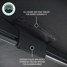 Load image into Gallery viewer, XD Nomadic 270 - Awning W/Lights and Black Out , Passenger Side, Black Body, Black Trim and Black Travel Cover Overland Vehicle Systems - Overland Vehicle Systems 19690002 HYDZ_19690002