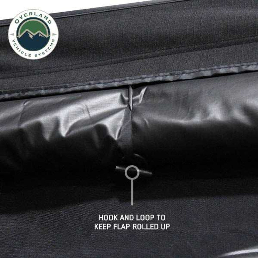 XD Nomadic 270 - Awning Wall 1 W/Black Out, Driver Side, Black Body, Black Trim W/Storage Bag Overland Vehicle Systems - Overland Vehicle Systems 19690003 HYDZ_19690003