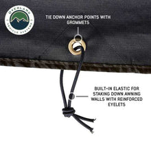 Load image into Gallery viewer, XD Nomadic 270 - Awning Wall 3 W/Black Out, Passenger Side, Black Body, Black Trim W/Storage Bag Overland Vehicle Systems - Overland Vehicle Systems 19690008 HYDZ_19690008