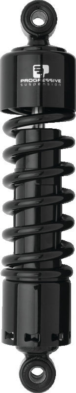 Progressive Harley 412 Series Shocks 13.5in - Black PGR412-4084B