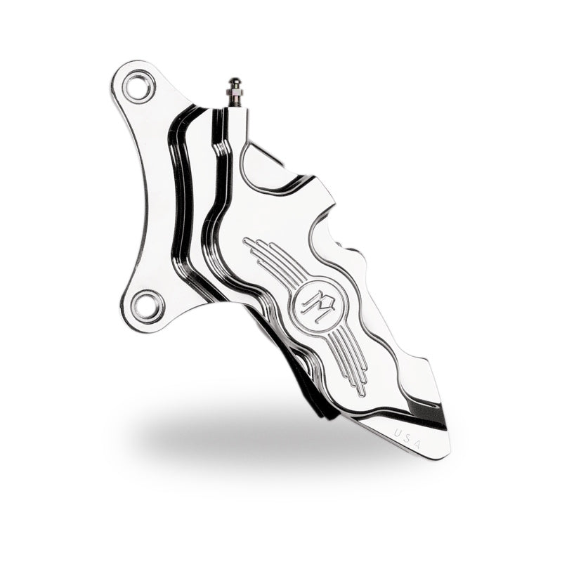 Performance Machine Caliper 112x6B Left - For 11.5in Disc - Chrome PFM0051-2909-CH