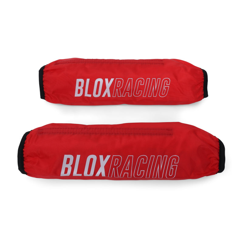 BLOX Racing Coilover Covers - Red (Pair) BLOBXSS-00100-CCR