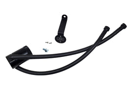 J&L 20-25 Chevy Silverado/GMC Sierra 2500/3500 6.6L Drivers Side Oil Separator 3.0 - Black Anodized JLT3089D-B