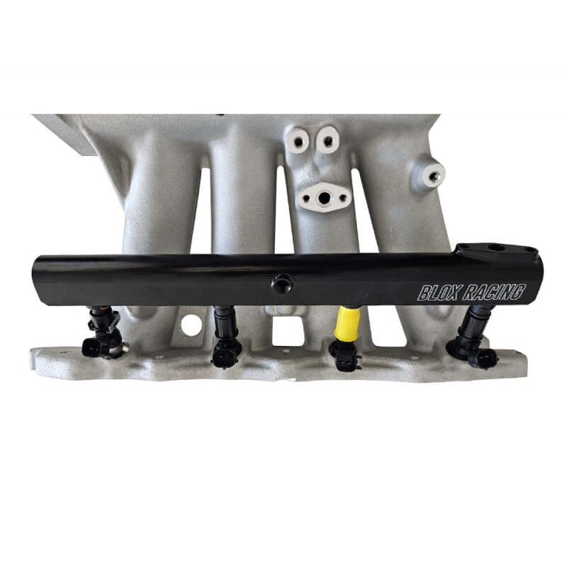BLOX Racing Honda B-Series Xtreme Aluminum Fuel Rail - Black BLOBXFU-00720-BK