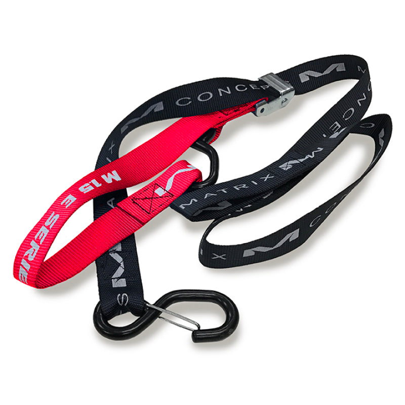 Matrix Concepts E Series 1.5 Inch Tie Down Set - Red MATE1-302