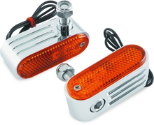 Load image into Gallery viewer, BikeMaster Marker/Side Lights 5/16in Mount Single Bulb Amber BKM410651