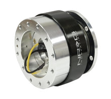 Load image into Gallery viewer, NRG Quick Release Gen 1.5 - Silver Body / Black Chrome Ring NRGSRK-100BC
