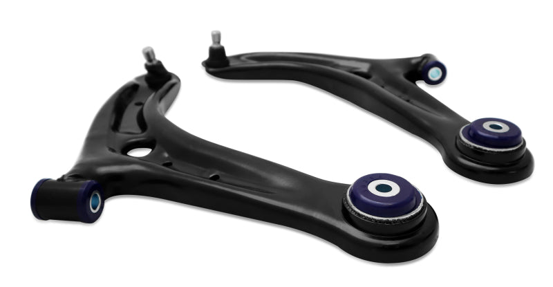 Superpro 13-17 Ford Fiesta Complete Front Lower Control Arm Kit (Caster Increase) SPRTRC1048