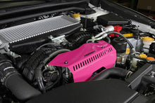 Load image into Gallery viewer, PERRIN 22-25 Subaru WRX Pulley Cover - Hyper Pink (TALL - For Use w/o PERRIN AOS) PERPSP-ENG-153HP